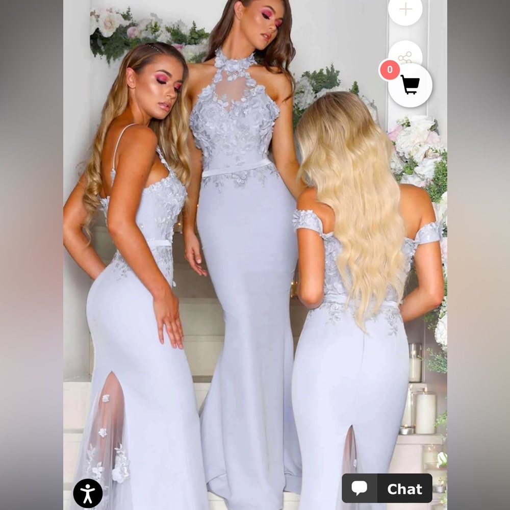 Portia and Scarlett Gown in Ice size 8